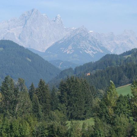 Haus Dachstein Schnitzer Hotel อีเบิน อิม พอนเกา ภายนอก รูปภาพ