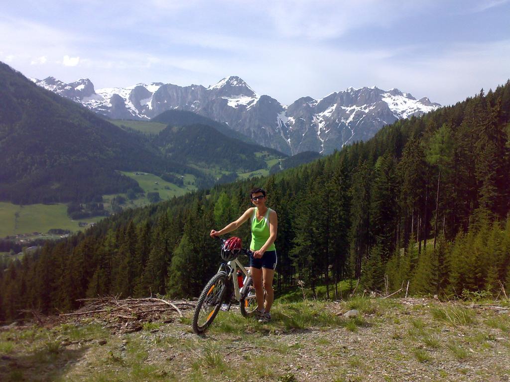 Haus Dachstein Schnitzer Hotel อีเบิน อิม พอนเกา ภายนอก รูปภาพ