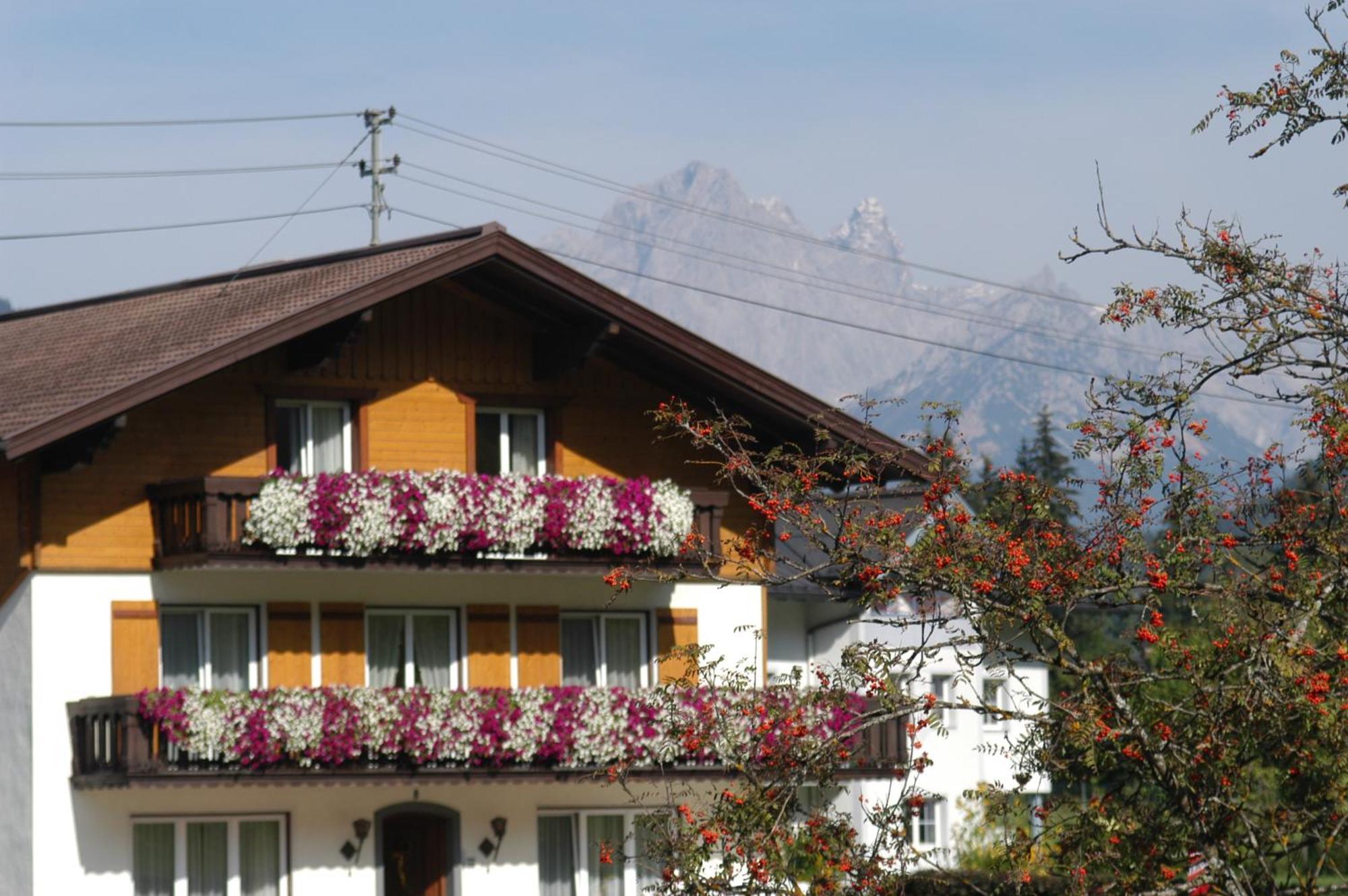 Haus Dachstein Schnitzer Hotel อีเบิน อิม พอนเกา ภายนอก รูปภาพ